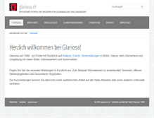 Tablet Screenshot of glariosa.com